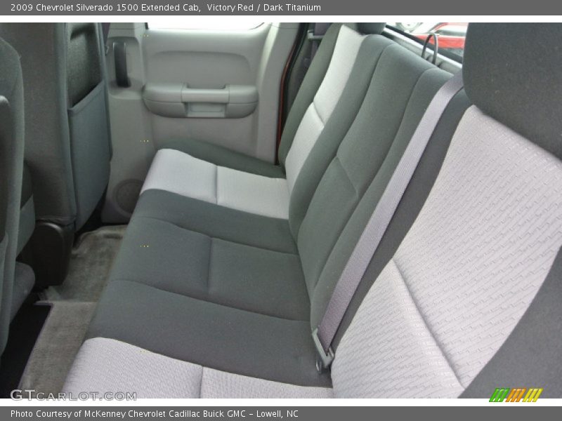Victory Red / Dark Titanium 2009 Chevrolet Silverado 1500 Extended Cab