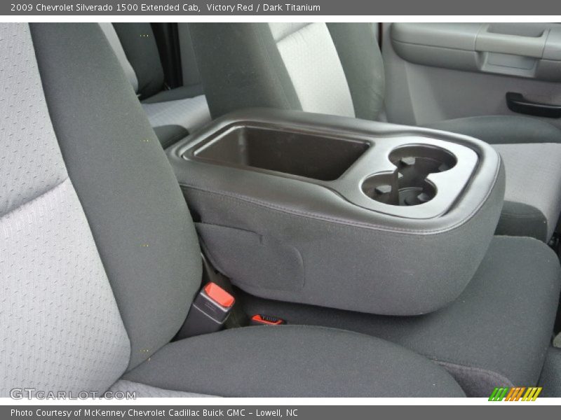 Victory Red / Dark Titanium 2009 Chevrolet Silverado 1500 Extended Cab