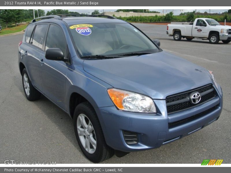 Pacific Blue Metallic / Sand Beige 2012 Toyota RAV4 I4