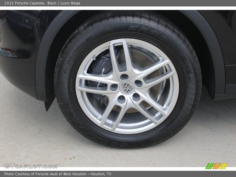 Black / Luxor Beige 2013 Porsche Cayenne