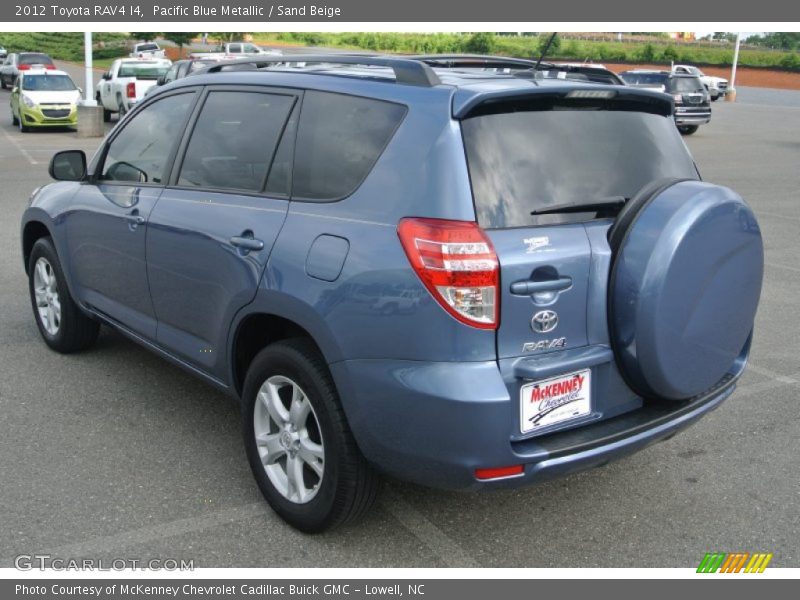 Pacific Blue Metallic / Sand Beige 2012 Toyota RAV4 I4