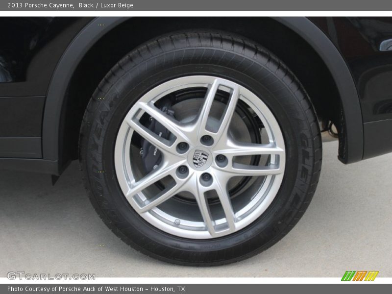 Black / Luxor Beige 2013 Porsche Cayenne