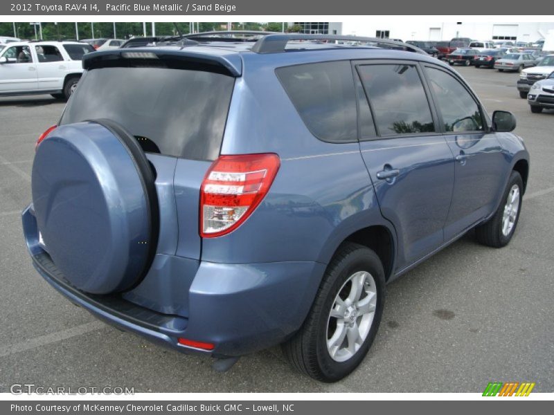 Pacific Blue Metallic / Sand Beige 2012 Toyota RAV4 I4