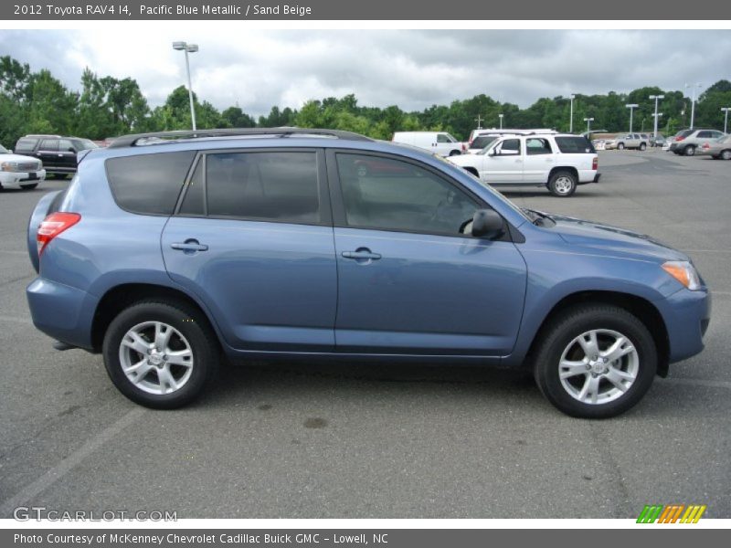 Pacific Blue Metallic / Sand Beige 2012 Toyota RAV4 I4