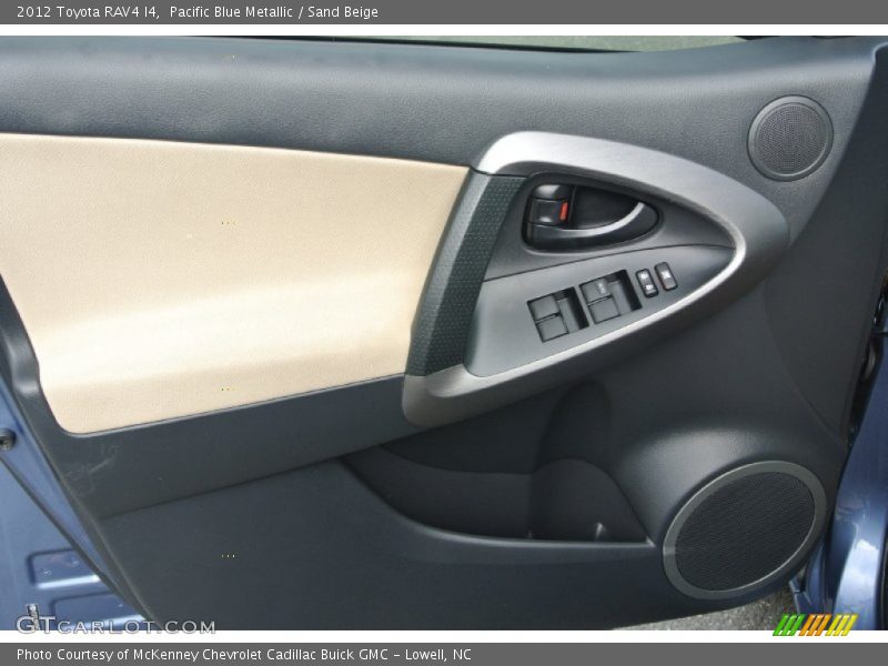 Pacific Blue Metallic / Sand Beige 2012 Toyota RAV4 I4