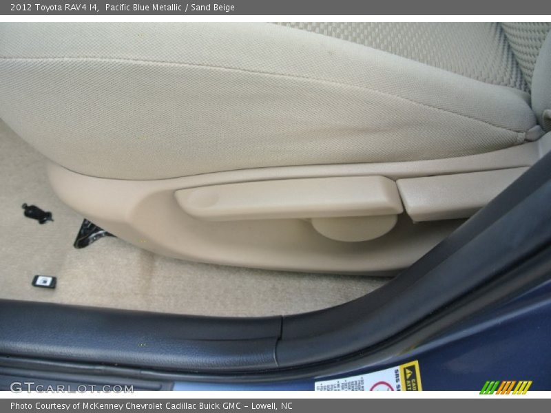 Pacific Blue Metallic / Sand Beige 2012 Toyota RAV4 I4