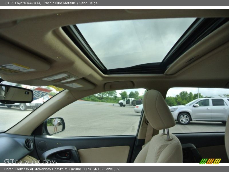 Pacific Blue Metallic / Sand Beige 2012 Toyota RAV4 I4