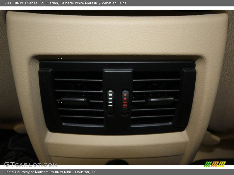 Mineral White Metallic / Venetian Beige 2013 BMW 3 Series 320i Sedan