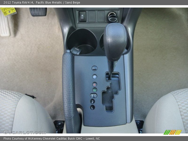 Pacific Blue Metallic / Sand Beige 2012 Toyota RAV4 I4