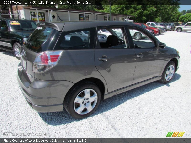 Phantom Gray Pearl / Stone Gray 2005 Toyota Matrix XR AWD