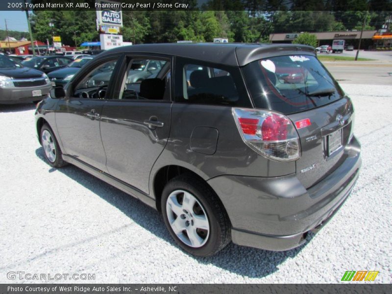 Phantom Gray Pearl / Stone Gray 2005 Toyota Matrix XR AWD