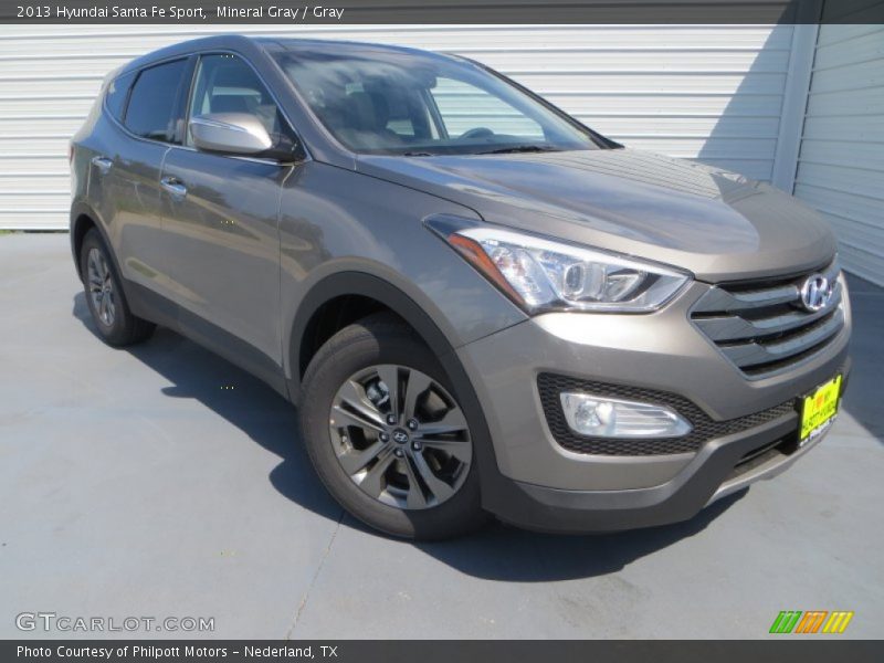 Mineral Gray / Gray 2013 Hyundai Santa Fe Sport