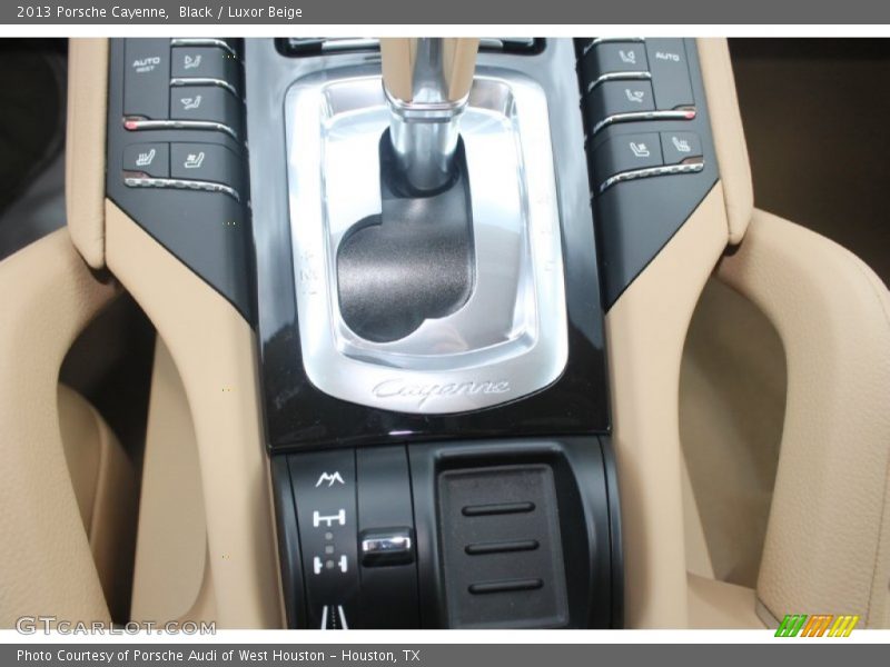 Black / Luxor Beige 2013 Porsche Cayenne