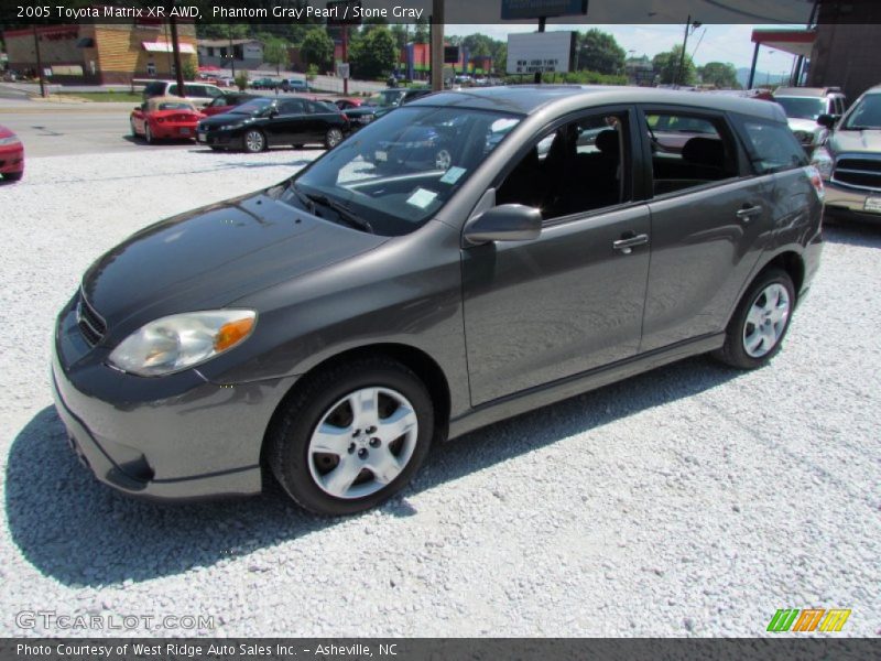 Phantom Gray Pearl / Stone Gray 2005 Toyota Matrix XR AWD