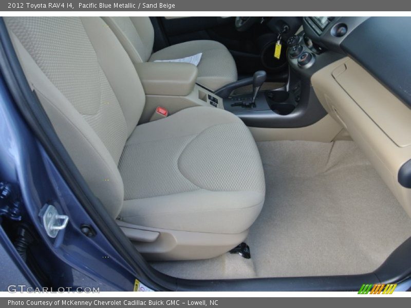 Pacific Blue Metallic / Sand Beige 2012 Toyota RAV4 I4