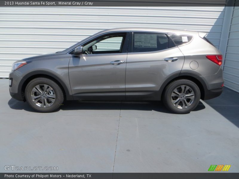 Mineral Gray / Gray 2013 Hyundai Santa Fe Sport