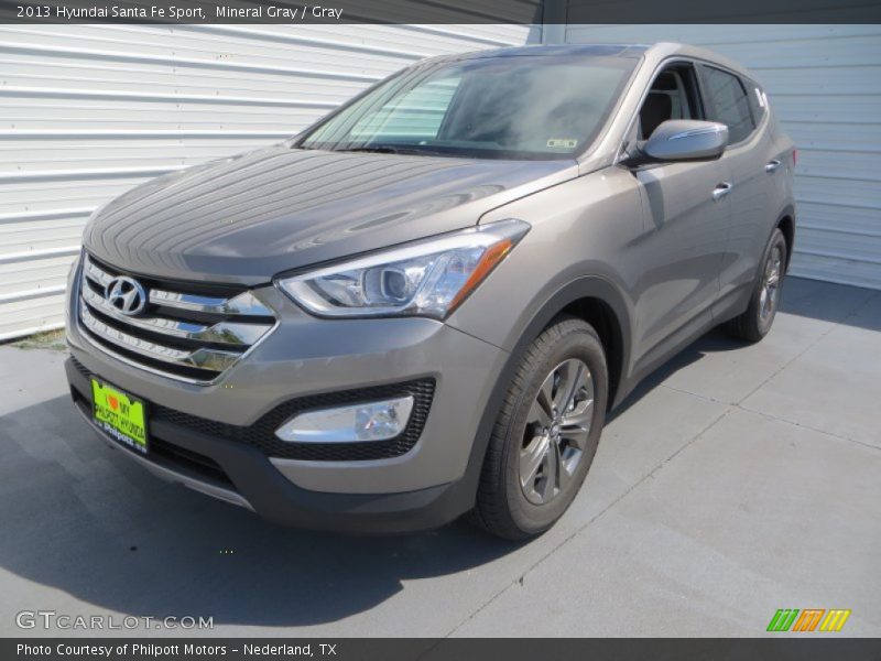 Mineral Gray / Gray 2013 Hyundai Santa Fe Sport