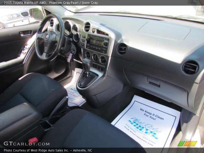 Phantom Gray Pearl / Stone Gray 2005 Toyota Matrix XR AWD