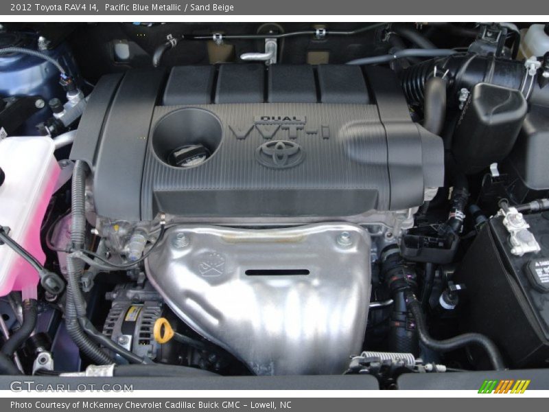 Pacific Blue Metallic / Sand Beige 2012 Toyota RAV4 I4
