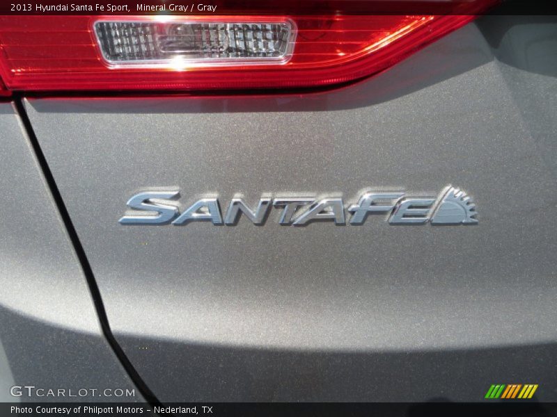 Mineral Gray / Gray 2013 Hyundai Santa Fe Sport