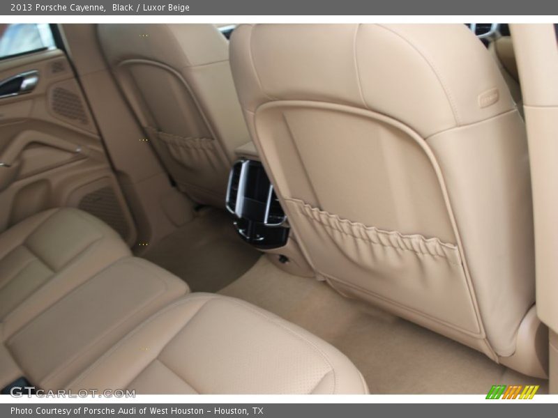Black / Luxor Beige 2013 Porsche Cayenne