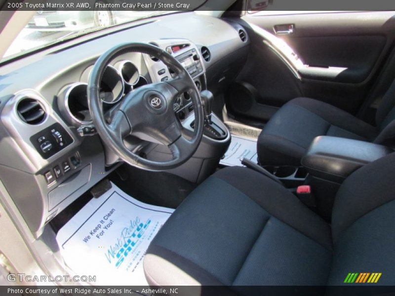 Phantom Gray Pearl / Stone Gray 2005 Toyota Matrix XR AWD