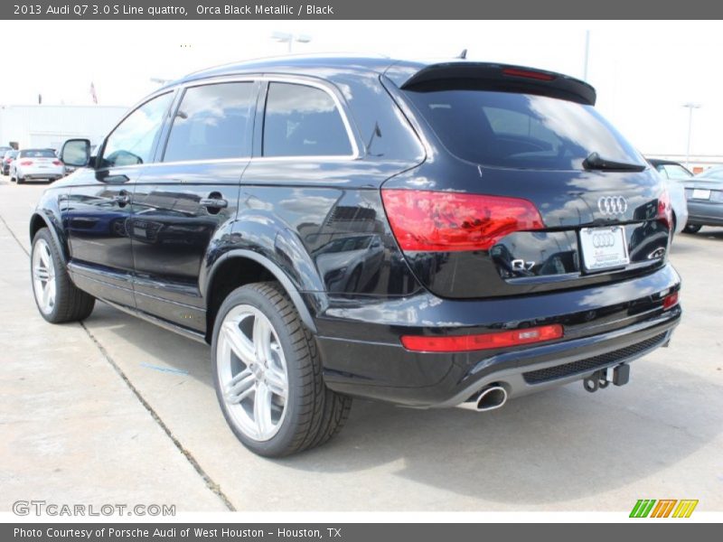 Orca Black Metallic / Black 2013 Audi Q7 3.0 S Line quattro