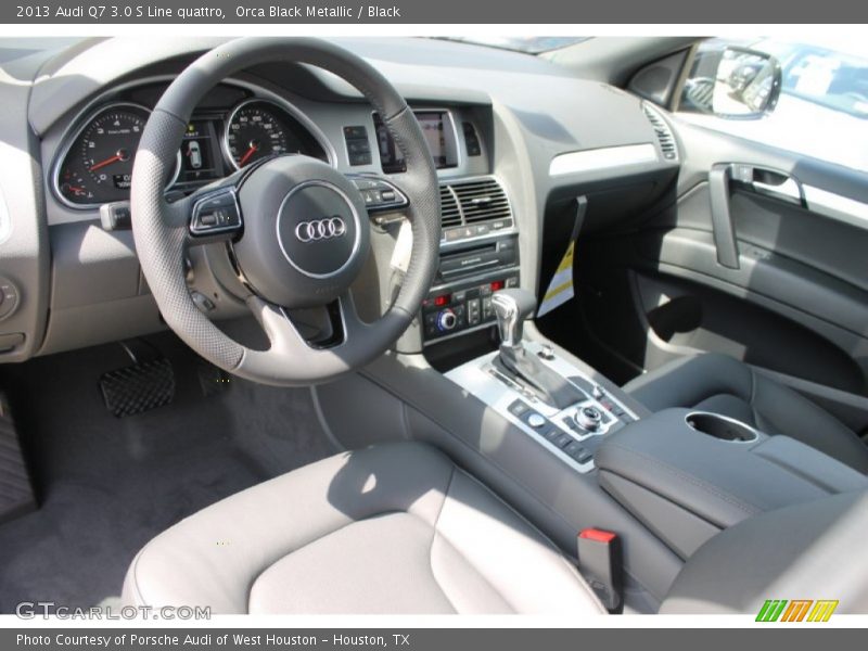 Orca Black Metallic / Black 2013 Audi Q7 3.0 S Line quattro