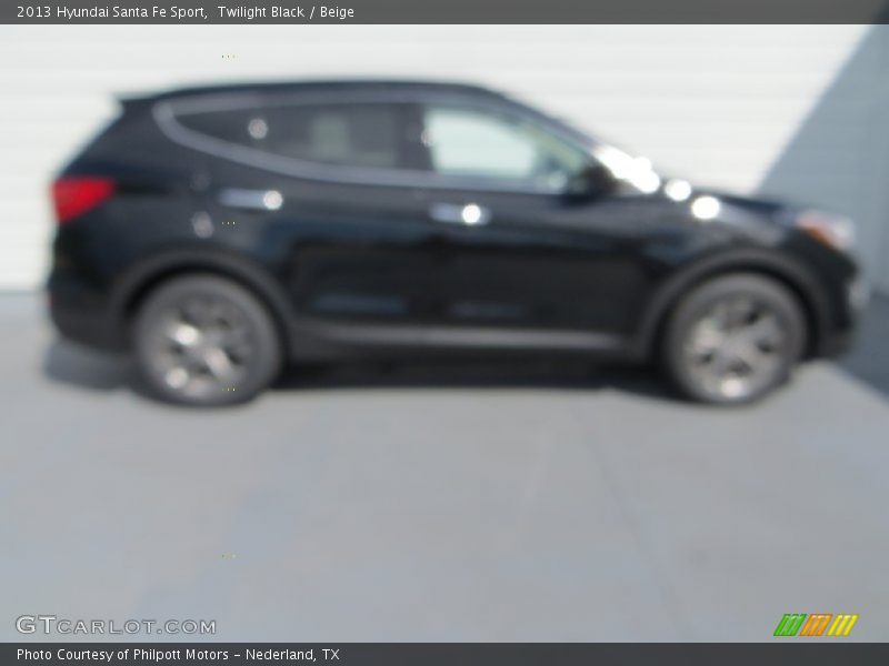 Twilight Black / Beige 2013 Hyundai Santa Fe Sport