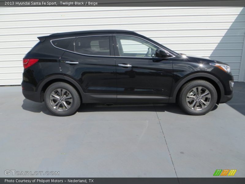 Twilight Black / Beige 2013 Hyundai Santa Fe Sport