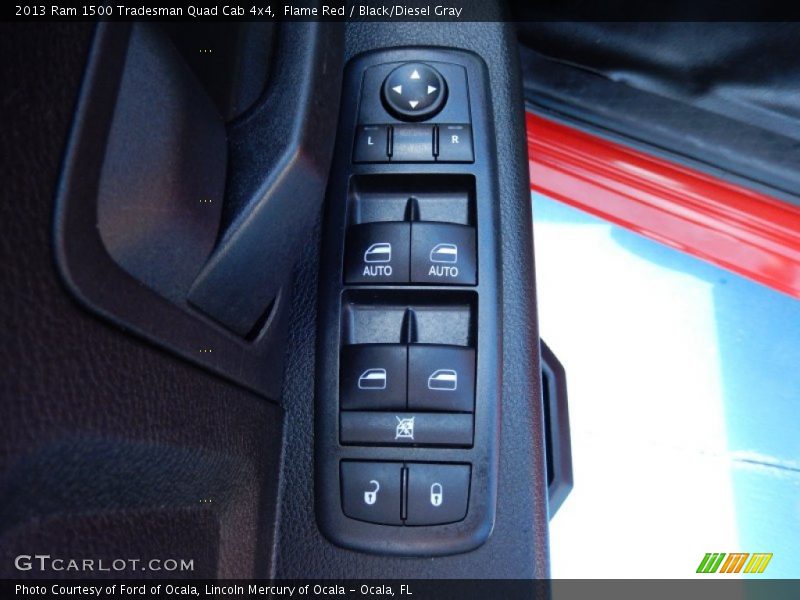 Controls of 2013 1500 Tradesman Quad Cab 4x4