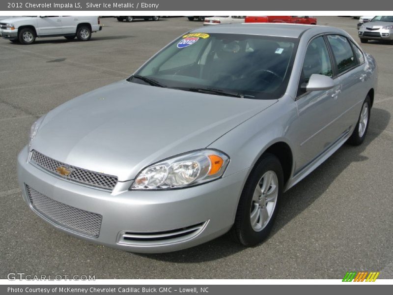 Silver Ice Metallic / Ebony 2012 Chevrolet Impala LS