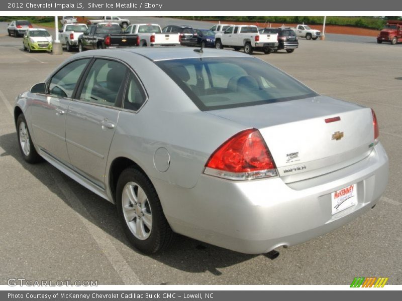 Silver Ice Metallic / Ebony 2012 Chevrolet Impala LS