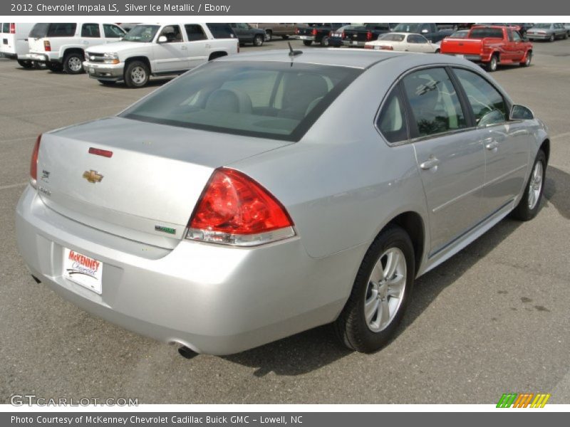 Silver Ice Metallic / Ebony 2012 Chevrolet Impala LS