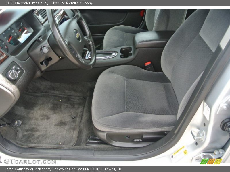 Silver Ice Metallic / Ebony 2012 Chevrolet Impala LS