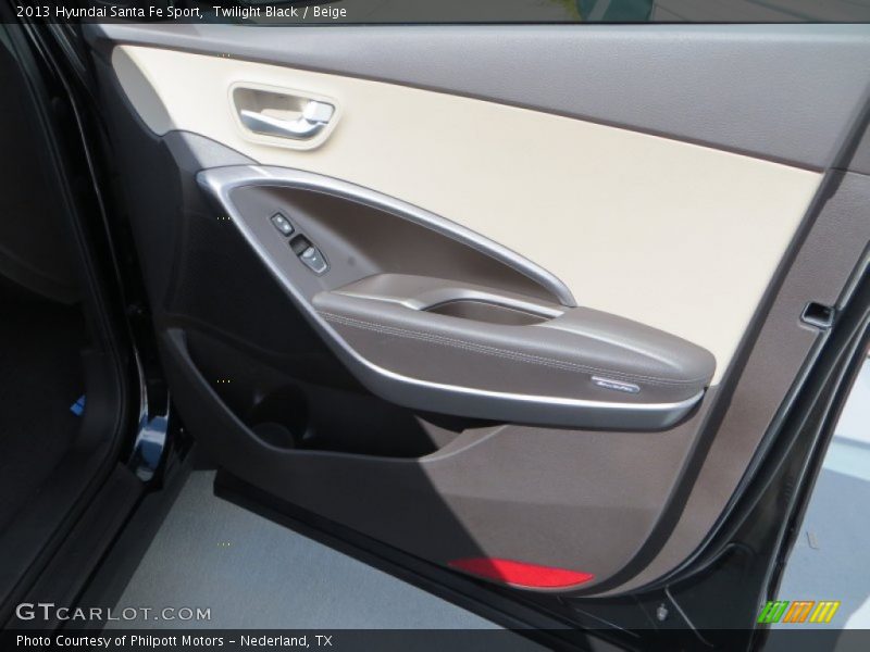 Twilight Black / Beige 2013 Hyundai Santa Fe Sport