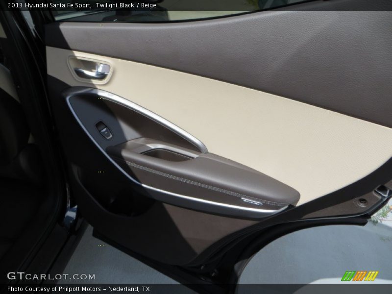 Twilight Black / Beige 2013 Hyundai Santa Fe Sport