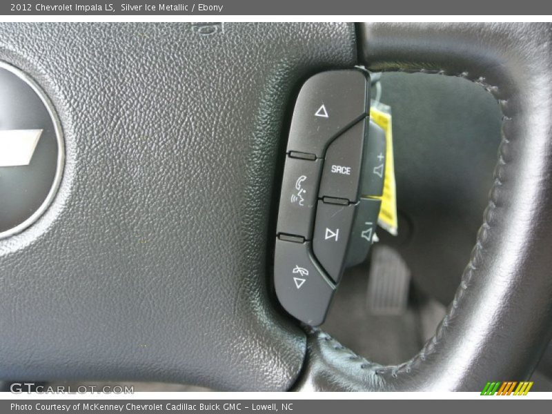 Silver Ice Metallic / Ebony 2012 Chevrolet Impala LS