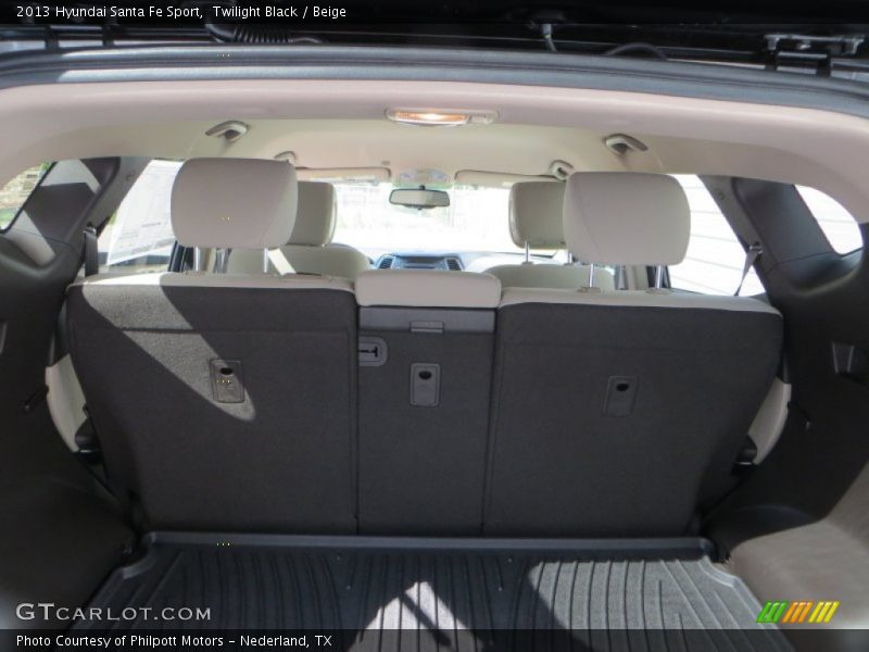 Twilight Black / Beige 2013 Hyundai Santa Fe Sport