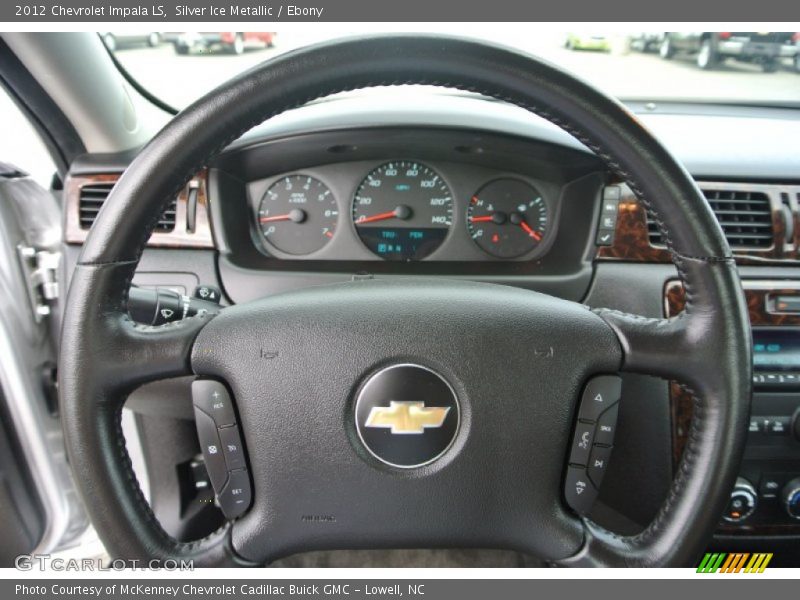 Silver Ice Metallic / Ebony 2012 Chevrolet Impala LS