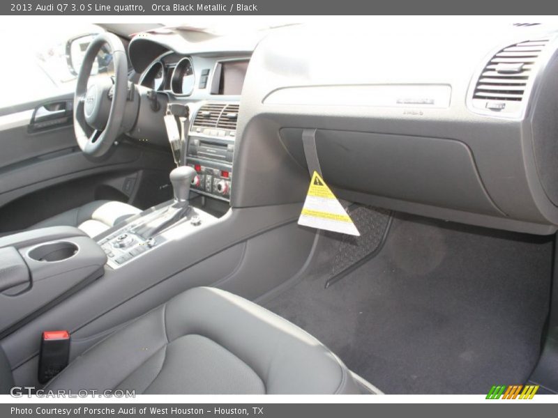 Orca Black Metallic / Black 2013 Audi Q7 3.0 S Line quattro