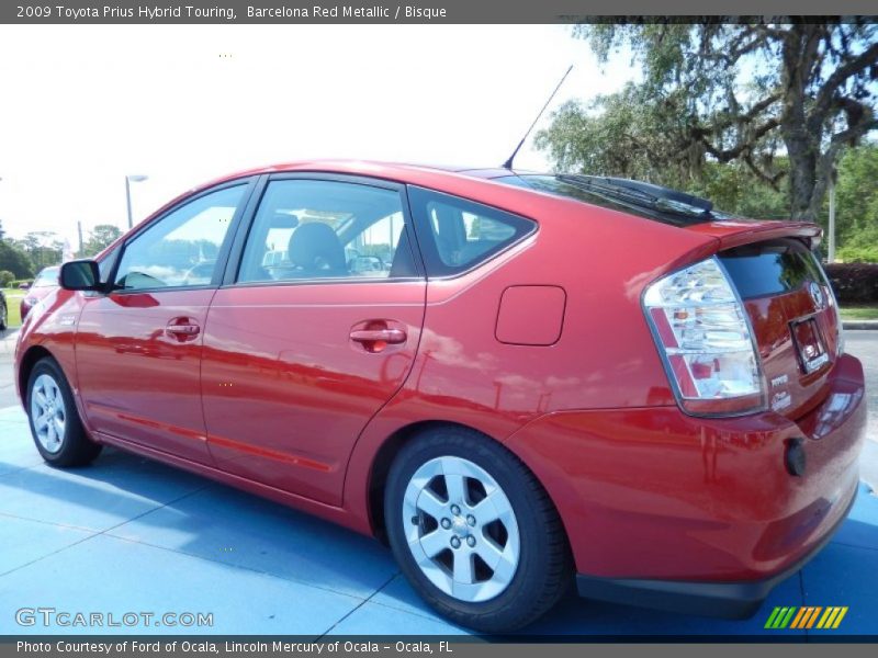 Barcelona Red Metallic / Bisque 2009 Toyota Prius Hybrid Touring