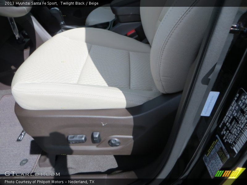 Twilight Black / Beige 2013 Hyundai Santa Fe Sport
