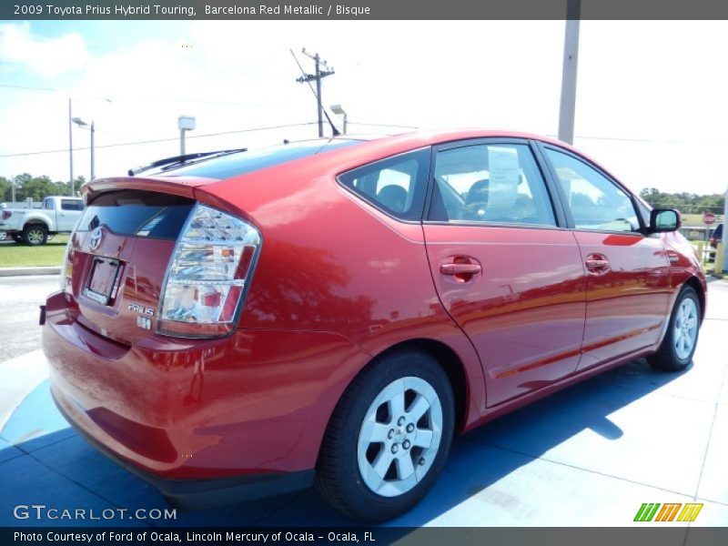 Barcelona Red Metallic / Bisque 2009 Toyota Prius Hybrid Touring