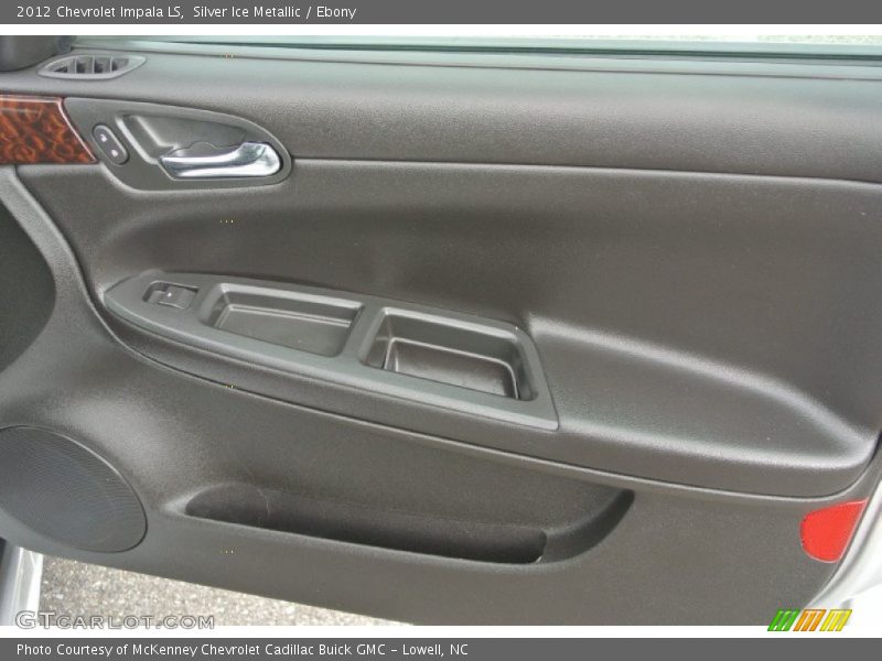 Silver Ice Metallic / Ebony 2012 Chevrolet Impala LS