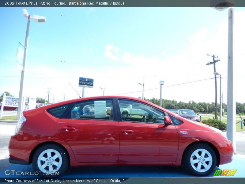 Barcelona Red Metallic / Bisque 2009 Toyota Prius Hybrid Touring