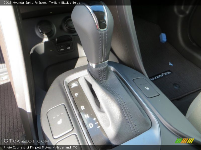 Twilight Black / Beige 2013 Hyundai Santa Fe Sport