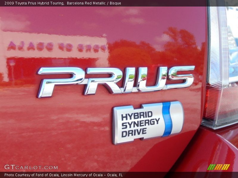Barcelona Red Metallic / Bisque 2009 Toyota Prius Hybrid Touring
