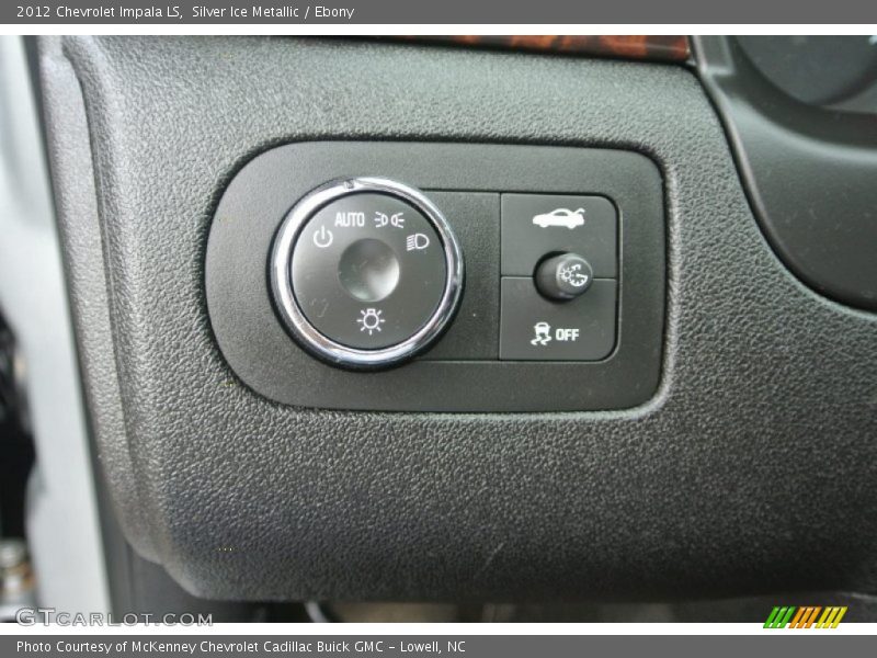 Silver Ice Metallic / Ebony 2012 Chevrolet Impala LS