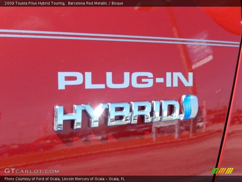 Barcelona Red Metallic / Bisque 2009 Toyota Prius Hybrid Touring